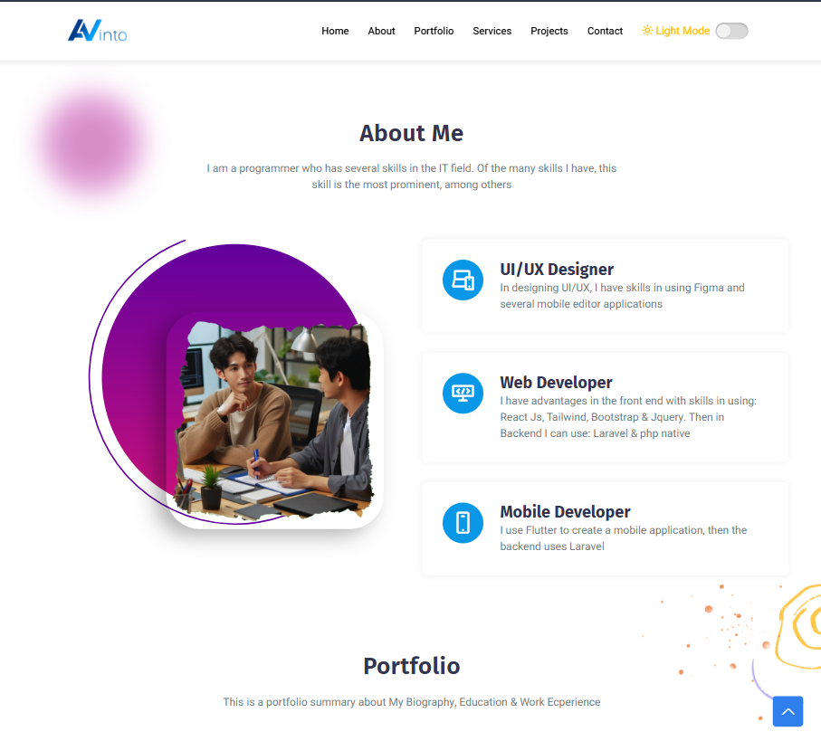 Screenshot 3 Portfolio v2
